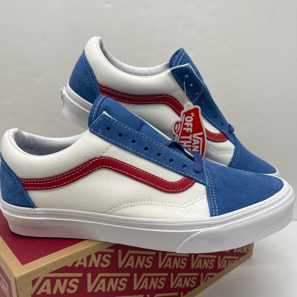 Vans Men’s Old Skool (Sport Pop)Vallartabl/Red
VN0A38G19XG1 Sneakers - Picture 9 of 16